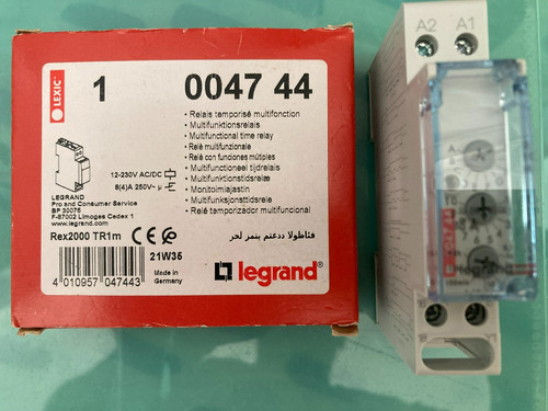 Legrand relais temporisé - legrand,